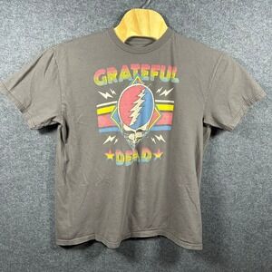 Grateful Dead Steal Your Face Graphic Shirt Mens 2XL Charcoal Gray 2013 Band Tee